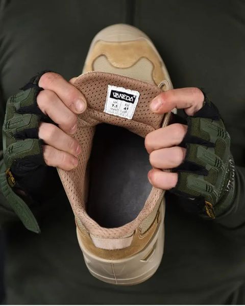 Шкіряні Кросівки Vaneda койот розмір 40 buy14939frs-40 фото