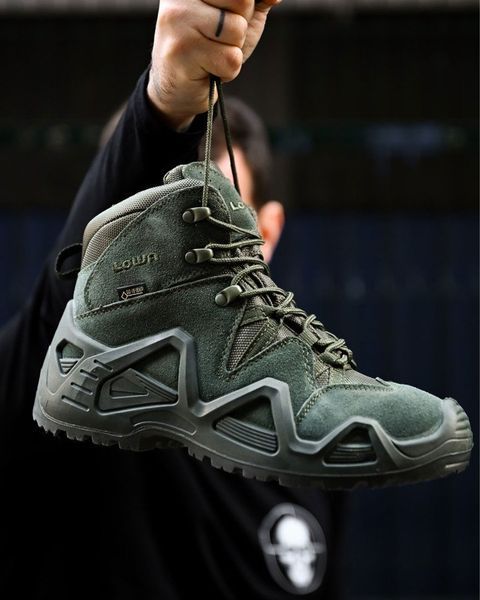 Замшеві Черевики Gore-Tex олива розмір 41 buy13268frs-41 фото