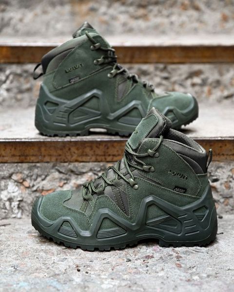 Замшеві Черевики Gore-Tex олива розмір 41 buy13268frs-41 фото