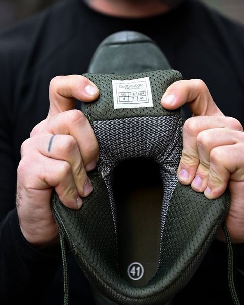 Замшеві Черевики Gore-Tex олива розмір 41 buy13268frs-41 фото