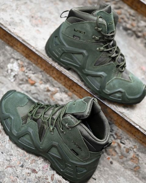 Замшеві Черевики Gore-Tex олива розмір 41 buy13268frs-41 фото