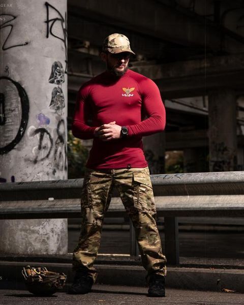 Утеплений Лонгслів Mantis Airborne Thermal LS маруновий розмір S-M  buy97927-S-M фото