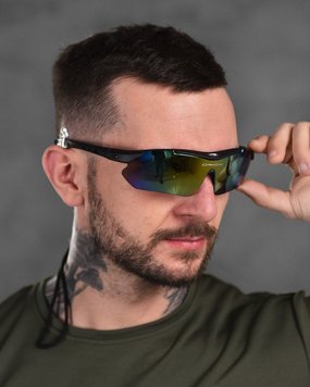 Окуляри тактичні захисні у чохлі Oakley M-Frame Hybride Балістичні окуляри 12499 фото