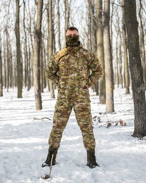 Костюм Горка саржа на флісі Куртка з капюшоном + Штани мультикам розмір M buy53517frs-M фото