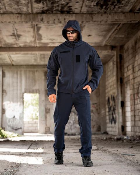 Форма 3в1 ДСНС Terambit Куртка Softshell та Штани + Бейсболка синя розмір S buy97321frs-S фото