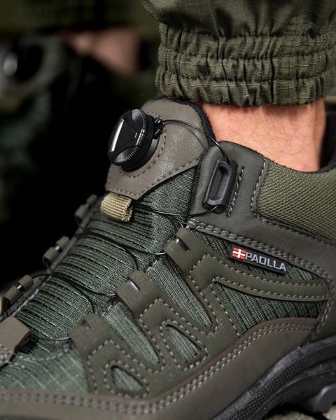 Кросівки Paolla з автошнурівкою олива розмір 40 buy97354frs-40 фото