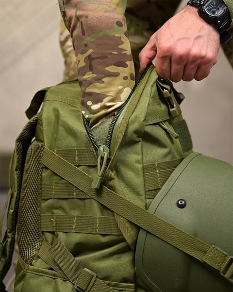 Рюкзак 30л Badger Outdoor Gunny з кишенею для шолому олива buy16766frs фото