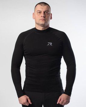 Тактичний Лонгслів R-Military чорний розмір S for05220-S фото