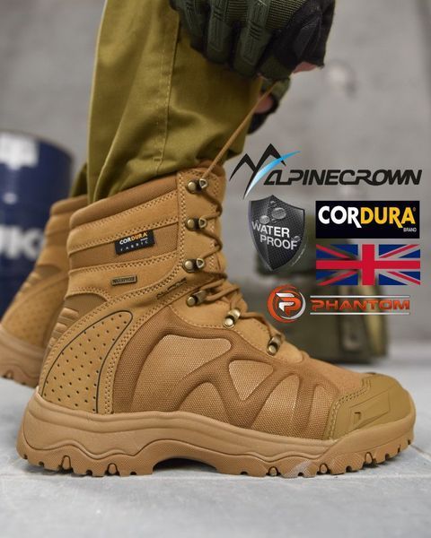 Черевики ALPINE CROWN MILITARY PHANTOM ВТ0996 койот розмір 40 buy86696frs фото
