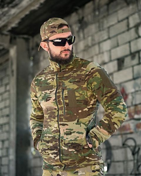 Флісова Кофта Patriot з липучками під шеврони мультикам розмір M buy19449frs-M фото