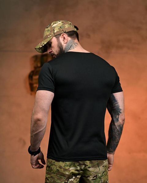 Футболка Selion з принтом Homosapiens Tactical чорна розмір M buy96241frs-M фото