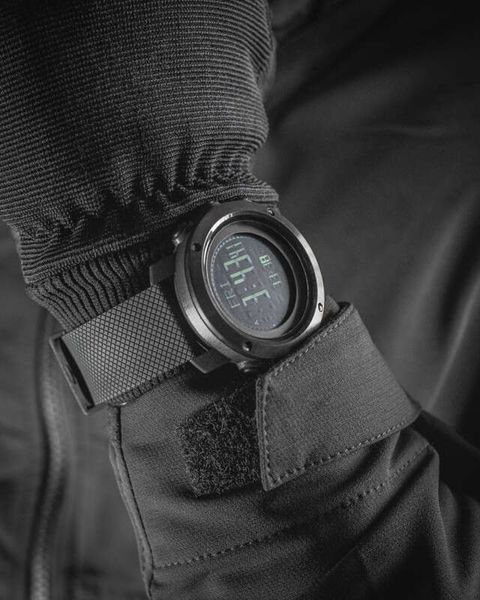 Тактичний Мультифункціональний Годинник M-Tac Black 50004002frs фото