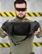 Нагрудна Сумка Recrut Oxford чорна розмір 26 х 16 см buy91404frs фото 2