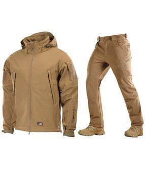 Костюм M-Tac SoftShell Куртка та Штани койот розмір S arm1457frs-S фото
