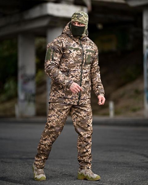 Форма Gamma SoftShell Куртка з капюшоном + Штани піксель розмір S buy93975frs-S фото