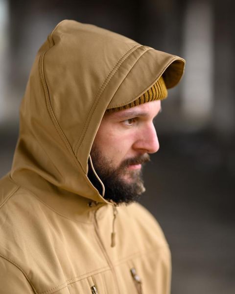 Куртка Eskalibur Softshell на флісі койот розмір L buy95151frs-L фото