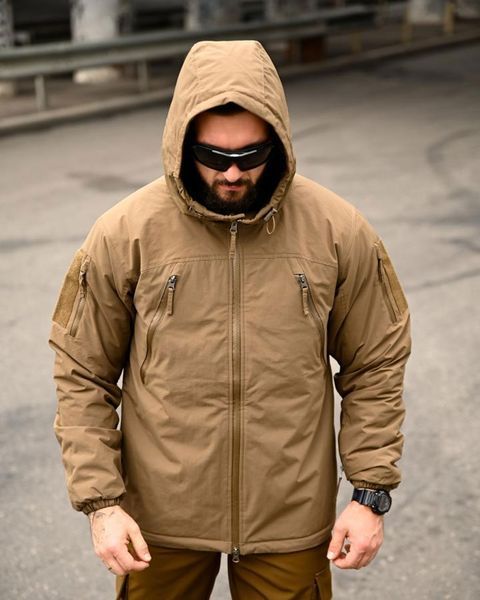Куртка Yinren Scorpion Gore Windstopper з капюшоном койот розмір M buy93925frs-M фото