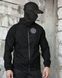Куртка Born of War з принтом Руни чорна розмір S buy97490frs-S фото 1