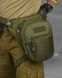 Тактична Поясна Сумка Vergin Cordura з кріпленням на ногу олива розмір 30,5 x 22,8 х 12,5 см buy14674frs фото 3
