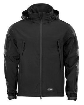 Куртка M-Tac Soft Shell на флісі чорна розмір S 20201002frs-S фото