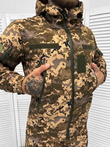 Чоловіча Форма Perodization SoftShell Куртка з капюшоном + Штани піксель розмір 2XL buy50034frs-2XL фото