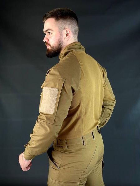 Тактичний Убакс R-Military з липучками під шеврони койот розмір S bkrML-1frs-S фото