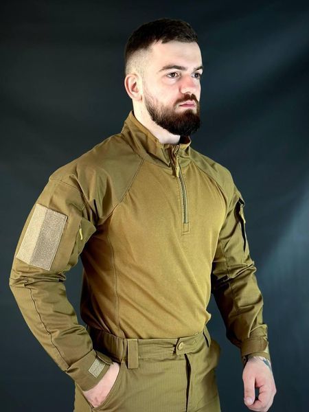 Тактичний Убакс R-Military з липучками під шеврони койот розмір S bkrML-1frs-S фото