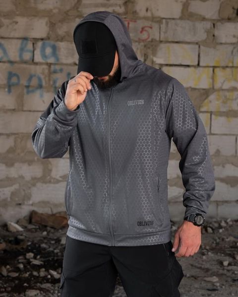 Худі Oblivion Tactical Coolmax з принтом Operator сіре розмір S buy97311frs-S фото