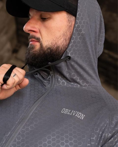 Худі Oblivion Tactical Coolmax з принтом Operator сіре розмір S buy97311frs-S фото
