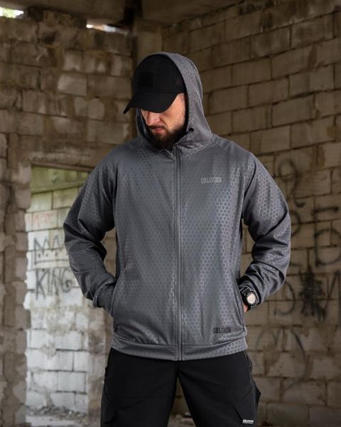 Худі Oblivion Tactical Coolmax з принтом Operator сіре розмір S buy97311frs-S фото