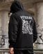 Вітровка Born of War з принтом Veteran чорна розмір S buy97055frs-S фото 2