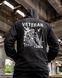 Вітровка Born of War з принтом Veteran чорна розмір S buy97055frs-S фото 5