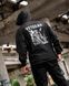 Вітровка Born of War з принтом Veteran чорна розмір S buy97055frs-S фото 7
