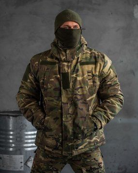 Бушлат Troll на синтепоні з липучками під шеврони мультикам розмірр L buy50684frs-L фото