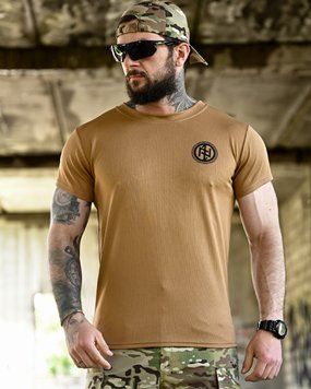 Футболка Born Of War з принтом Viking койот розмір S buy96446frs-S фото