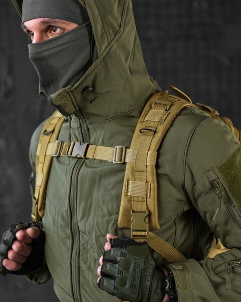 Тактичний Рюкзак 25л Oxford койот 45 х 24 х 22 см buy15088frs фото