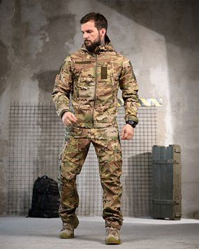 Форма Tanjent SoftShell на флісі Куртка та Штани мультикам розмір L buy93515frs-L фото