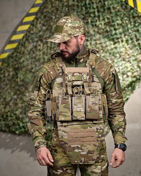 Плитоноска GEN 2 Sogun Cordura з системою швидкого скиду мультикам buy93277frs фото