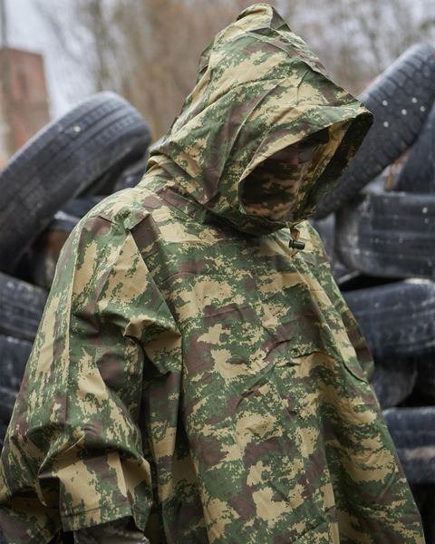 Плащ-Пончо Intruder King камуфляж з коричневим розмір One Size int1691779943frs фото