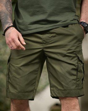 Шорти Patriot з гумкою в поясі олива розмір M buy92391frs-M фото