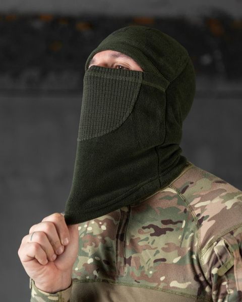 Флісова Балаклава Герб з дихаючими вставками олива розмір універсальний buy89085frs фото