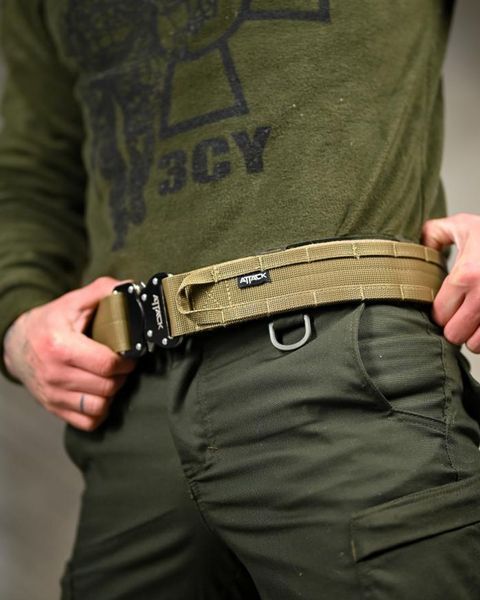 Ремінь Кобра Аttack Tactical Ranger Belt койот розмір універсальний buy90193frs фото