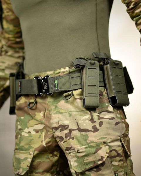 Розвантажувальний Пояс 7.62 Tactical із підсумками олива buy95282frs фото