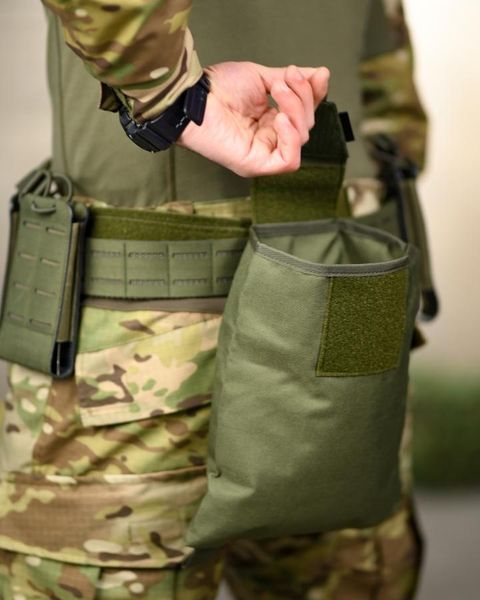 Розвантажувальний Пояс 7.62 Tactical із підсумками олива buy95282frs фото