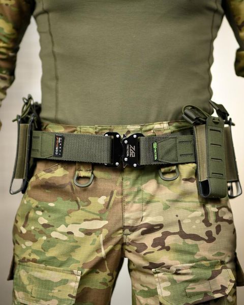 Розвантажувальний Пояс 7.62 Tactical із підсумками олива buy95282frs фото