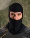 Балаклава з вентиляційними вставками чорна розмір універсальний buy97887 фото 1