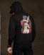 Худі Trenash з принтом Live Free Die Hard No Regrets чорне розмір M buy97101frs-M фото 2