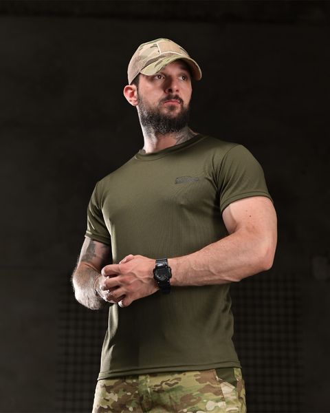 Футболка Born Of War Coolmax з принтом Si Vis Pacem Para Bellum олива розмір S buy96903frs-S фото