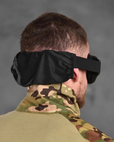 Захисні Окуляри з 3-ма змінними лінзами чорні розмір універсальний buy13229frs фото