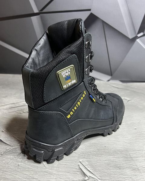 Зимові тактичні Черевики на хутрі чорні розмір 40 БРЦ-2/3053 black Sh хутроfrs-40 фото
